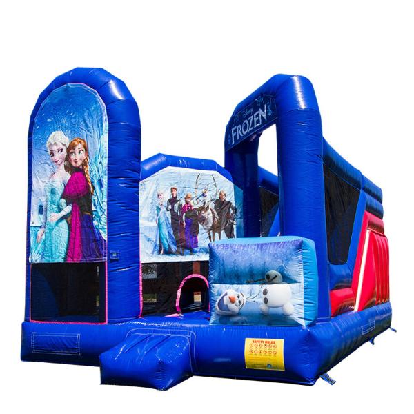 Buy cheap Inflatable Frozen Bouncy Castle Frozen Castle Bounce House For Party Rentals from wholesalers