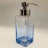 Buy cheap Square Glass Accessories Set Vintage Style For Home Hotel Ombre Blue from wholesalers