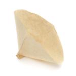 Natural Wood Pulp Cone Shape Coffee Filter Papers V60 1 - 4 Cup Food Grade