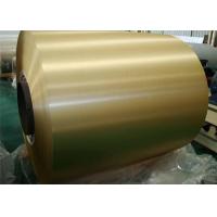 Buy cheap Zinc120 Pre Painted PPGL Steel Coil JISG3312 ASTM G550 DX51D+AZ For Buildings product