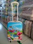 Buy cheap hot sale lovely kids trolley luggage bag suitcases in baigou baoding hebei China from wholesalers
