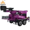 Buy cheap Portable Water Well Drilling Rig Small Trailer Mounted Water Borehole Drilling Machine from wholesalers