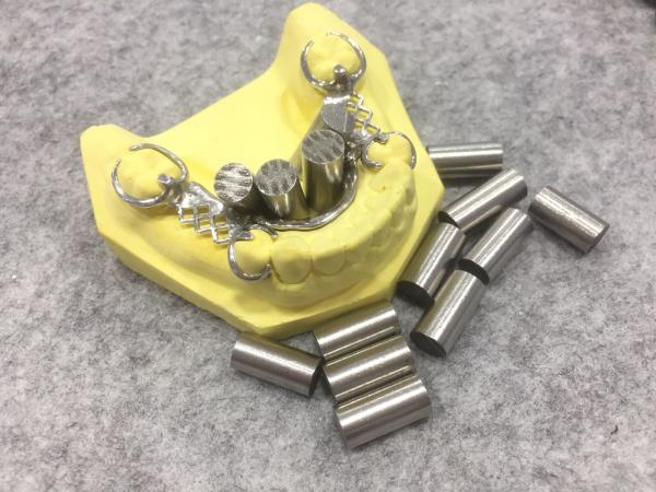 Buy cheap Wear Resistance Cobalt Chromium Alloy , Non Precious Dental Alloys Cylinder Shape from wholesalers