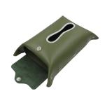 portable leather Tissue Box Holder For Car Napkin tissue box car organizer make