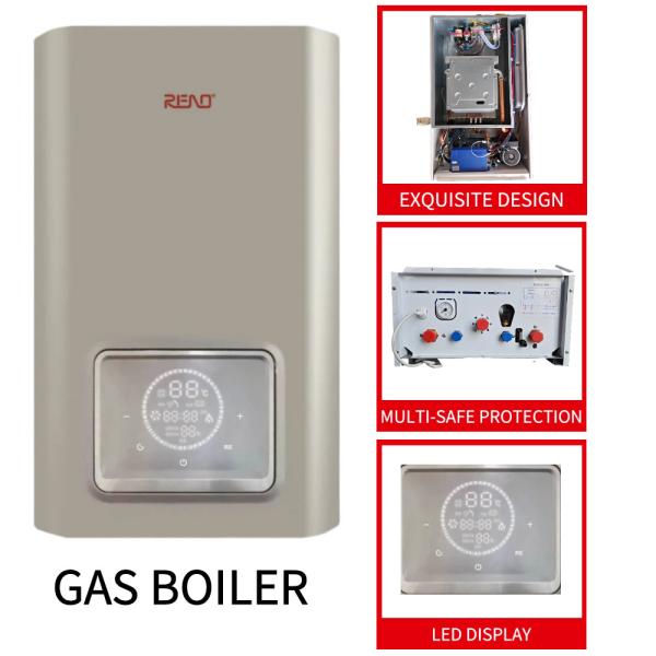 Buy cheap Golden Shell Wall Mounted Combi Boiler Gas Wall Mounted Boiler Low Failure Rate from wholesalers