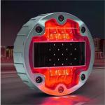 Energy Saving LED Solar Road Studs 143*53mm Working Time ≥100h