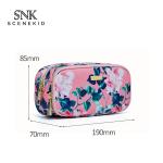 Wholesale Custom Vintage Floral Printed Waterproof Wash Cosmetic Bag