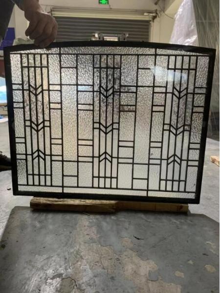 Buy cheap New design decorative door inserts glass from wholesalers
