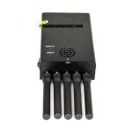 5 Antennas 2.5w Handheld Cellphone Jammer Blocker GSM 3G 4G LTE Wifi GPS