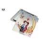 Buy cheap Romantic Couple Style Cute Leather Pocket Makeup Mirror For Travel 60g from wholesalers