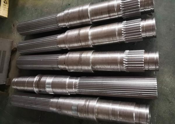 Buy cheap 42CrMo Forged Steel Involute Spline Shaft Spline Hobbing For Coal Mining Equipment from wholesalers