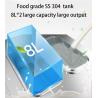 Buy cheap Commercial Floor Standing 3 Flavor Soft Serve Ice Cream Machine with 36-42L/h Capacity from wholesalers