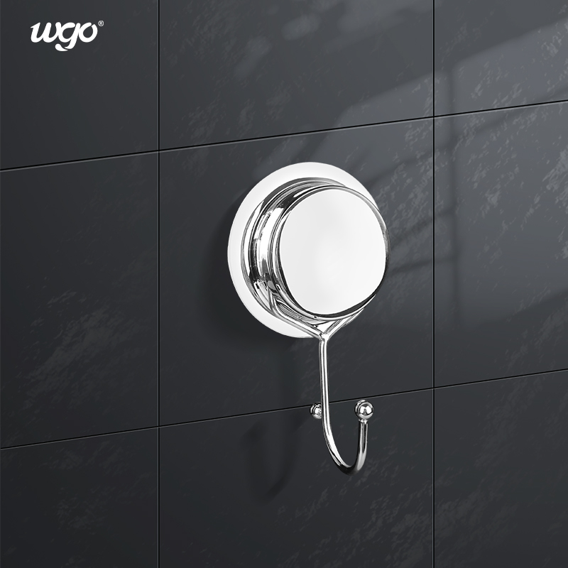 Stainless Steel Fitting Bathroom Towel Holder Suction Mounted Strongly Holding