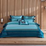 Turkey Cotton Bed Sheet Sets 4 Piece Woven Set Hypoallergenic Brushed Microfiber