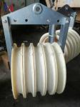 822 Series Large Diameter Rope Pulley Stringing Cable Blocks Customized