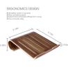Buy cheap High Quality Portable Bent Wood Laptop Holder Computer Desk Wooden Monitor Stand For Home Office from wholesalers