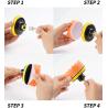 Buy cheap 22PCS Car Buffer Polisher Pads Sponge Material White Blue Black Yellow from wholesalers