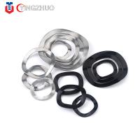 Buy cheap Custom high pressure DIN137 black oxidation washer metal stainless steel wave product