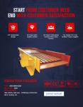 Durable Electromagnetic Vibratory Feeding Equipment For Feeding Block Material