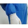 Buy cheap Blue Disposable Surgical Gown VASTPROTECT-501 45GSM Isolation Hypoallergenic Comfort Back Closure Blue 120*140cm from wholesalers
