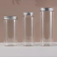 Buy cheap Customized Logo Plastic Round PET Bottle with Tight Sealing and Transparent product