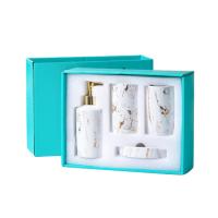 Buy cheap Customized Ceramic Bathroom Accessories Set With Soap Dish Toothbrush Holder product