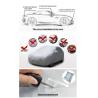 Buy cheap All Weather Protection Waterproof Boat Cover 22' - 24' L Sleek Light Grey Color from wholesalers