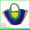 Buy cheap LUDA colorful straw make fashion women beach tote new look straw bag from wholesalers