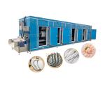 Stainless Steel 304 Custom IQF Tunnel Freezer For Frozen French Fries Production