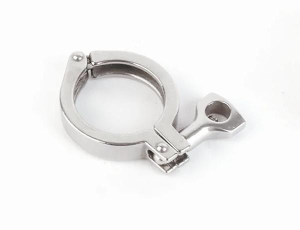 Buy cheap Heavy Duty Stainless Steel Pipe Clamps Middle Type Single Pin Sanitary from wholesalers