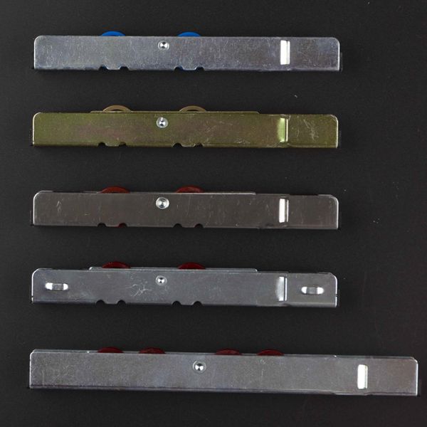 18mm Height Iron External Frame Nylon Bearing UPVC Sliding Door Window Strip Pulley