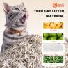 Buy cheap Fast Drying Natural Tofu Cat Litter Ultra Absorbent Odor Control Cat Litter Less Scattering from wholesalers