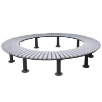 Buy cheap OEM Garden Tree Bench , Metal Bench Around Tree With Recycled Plastic Material product
