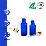 25ml 60ml Blue Glass Dropper Bottles 30ml Dropper Bottles With Pipette