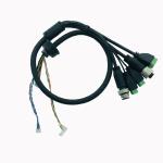 Copper Industrial Control Cables with Flame Retardant PVC Insulation