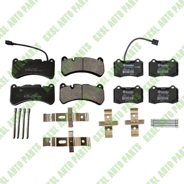 Buy cheap For Maserati Ghibli Quattroporte Front & Resr Brake Pads Set OEM 673010319 673010325 673010331 673012039 from wholesalers