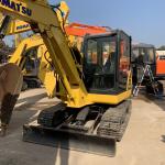 Used Komatsu PC56 5ton Mini Excavator Original Hydraulic Valve 5000 KG Machine