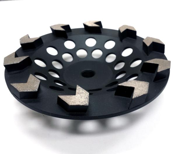 Buy cheap 7” Arrow Segment Diamond Cup Wheel from wholesalers