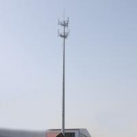 Buy cheap 45M GSM Monopole Steel Tower For Broadcast TV product