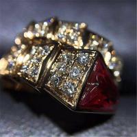Buy cheap Luxury jewe factory serpenti series ring 18k white gold yellow gold rose gold product