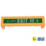 DC24V-48V 18W Explosion Proof LED Exit Sign light Swordfish Series