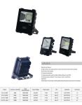 high temperature resistant die cast aluminum led flood light 100watt