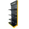 Buy cheap Factory Custom Size white Color logo for supermarket round shelf display retail from wholesalers