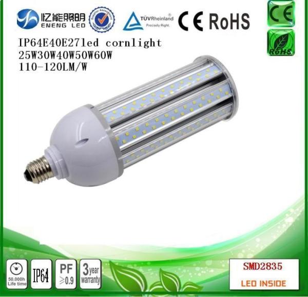 Buy cheap 120LM/W E27E40 60W led corn light led street light led high bay light smd2835 cri>75 3 years warranty CE ROHS from wholesalers