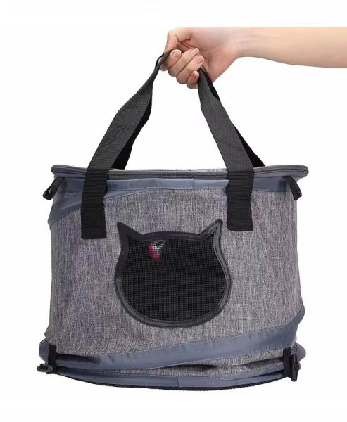 Buy cheap Foldable Travel Pet Carrier Bag Tunnel Toy Pet Carrier Handbag 3 In 1 Cat Tunnel Carrier from wholesalers