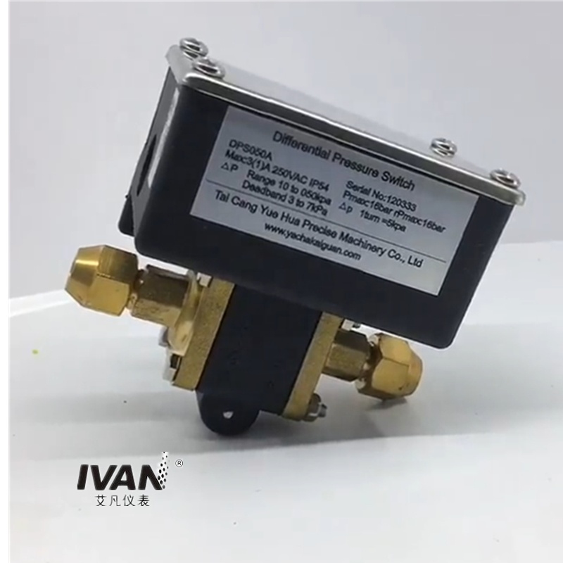 ODM Supported Air Compressor Pressure Switch Control Gauge with Max. Voltage 250V AC