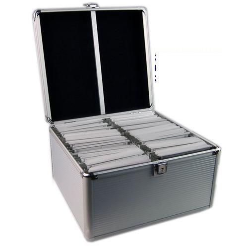 Buy cheap Light Weight Aluminum DVD Storage Case 3mm MDF And Silver ABS Panel from wholesalers