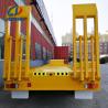Buy cheap Max Payload 80000KG Tractor 3 Axles 60t Excavator Equipment Lowbed Truck Trailer/Lowboy semi trailer from wholesalers
