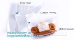 slider Zip lockk bag doypack zipper/ECO-friendly slider bag, Slider Bags Stand