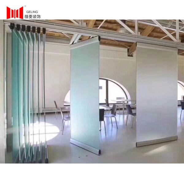 Buy cheap OEM ODM Frosted Glass Office Walls And Doors for Meeting Room from wholesalers